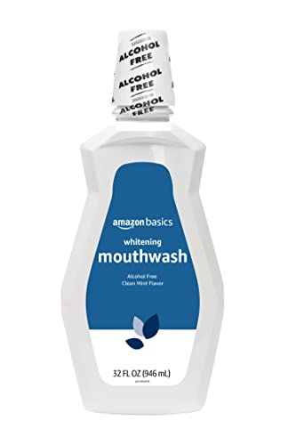Amazon Basics Alcohol-Free Whitening Mouthwash 32-Oz