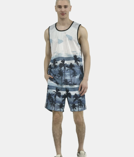 No Boundaries Men's & Big Men's Mesh Shorts