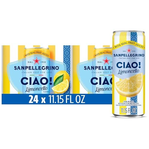 Sanpellegrino Ciao Limoncello Flavored Sparkling Water 24-Pack Deal