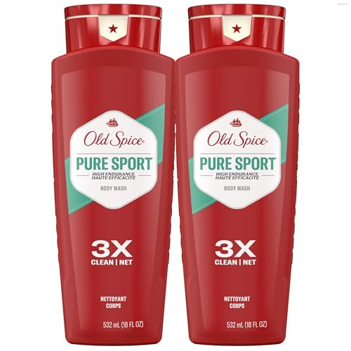 Old Spice High Endurance Body Wash Pure Sport Scent 24 oz 6-Pack