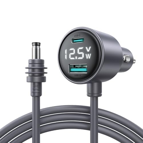 10' Joyroom Starlink Mini 12V-24V DC Car Adapter w/ Voltage & Wattage Display Deal