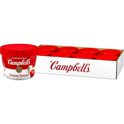 8-Pack 15.4-Oz Campbell's Microwavable Soup (Creamy Tomato)