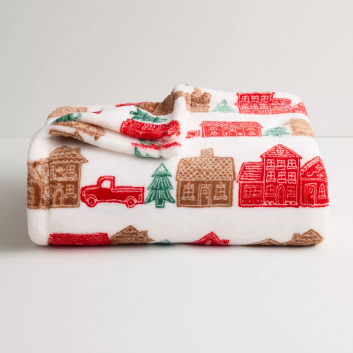 The Big One Holiday Oversized Supersoft Plush Throw Blankets - Many Options  Deal