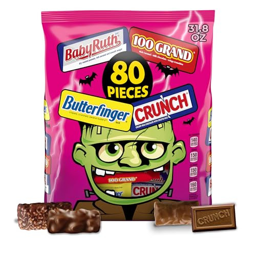 Mini and Fun Size Assorted Candy Bars 80 Count