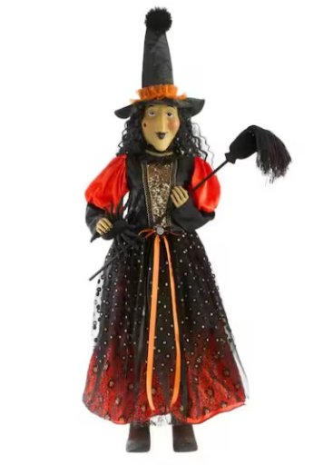 3 Ft. Halloween Classics Witch with Spider