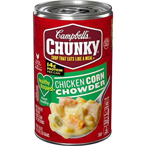 Campbell’s Chunky Soup Healthy Request Chicken Corn Chowder 18.8-Oz