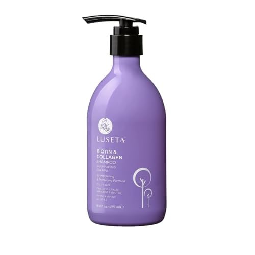 LUSETA Biotin and Collagen Volumizing & Thickening Shampoo 16.8oz Deal