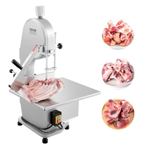 VEVOR Commercial Electric Meat Bandsaw 7.09 Inch Max Cutting Thickness Deal