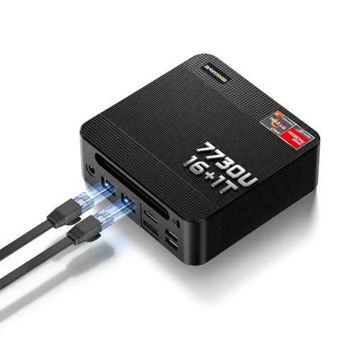 BOSGAME P4 Ultra Mini PC Ryzen 7 7730U, 16GB DDR4, 1TB PCIe SSD Deal
