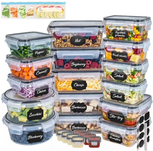 Soulgenix 55 Pcs Food Storage Containers with Lids Deal