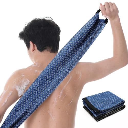 Japanese-style Exfoliating Bath Towel 3-Pieces