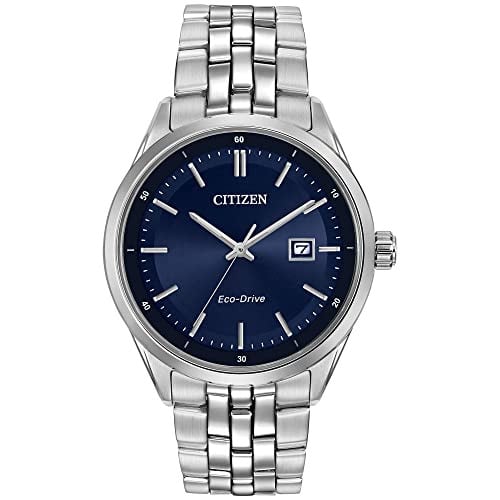 Citizen Men's Classic Addysen Eco-Drive Sapphire Crystal Watch 41mm (Blue Dial) Deal