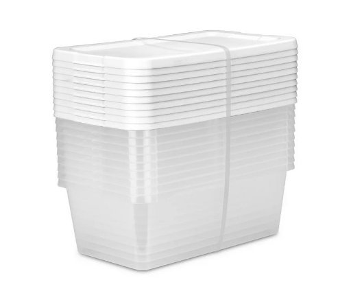 Sterilite 6 Quart Storage Boxes 10-Pack