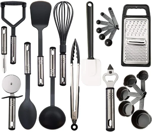 Lux Decor Collection 23-Piece Essential Kitchen Utensil Set