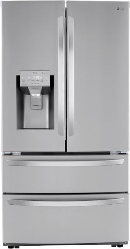 LG Standard-Depth Craft Ice 27.8-cu ft 4-Door French Door Refrigerator Deal