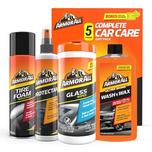 Armor All Complete Car Care Kit 4-Piece Bundle
