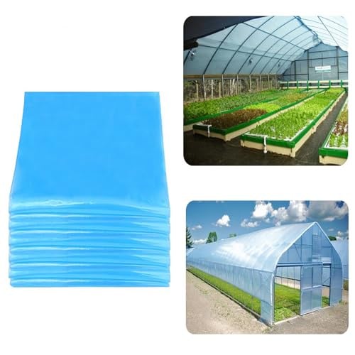 17x53 FT 6 Mil Clear Greenhouse Plastic Film