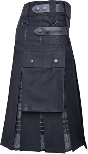 Utility Kilts Mens Scottish Acrylic Leather Deal