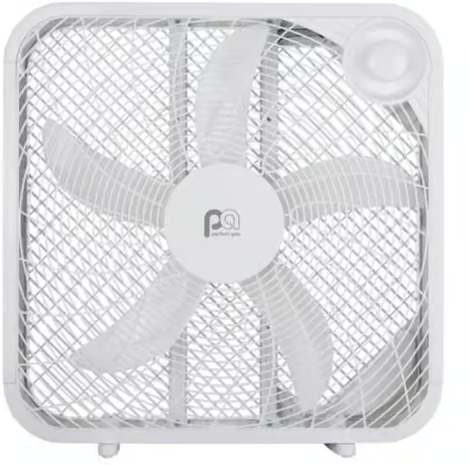 Perfect Aire 20 in. 3 Speed Box Fan Deal