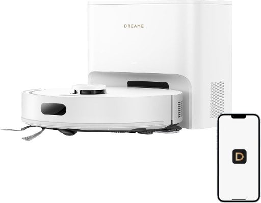 DREAME D20 Air Plus Robot Vac and Mop Combo with 20,000Pa Suction