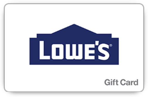 $100 Lowe's Gift Card via eGifter