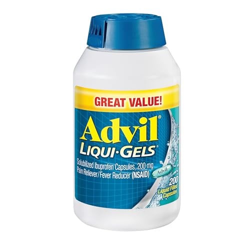 Advil Liqui-Gels Pain Reliever and Fever Reducer Ibuprofen 160 Count Deal
