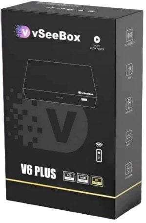 vSeeBox V6 Plus Android 14 TV Box 8K@60Hz 4GB/64GB Deal