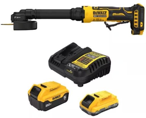 DeWalt ATOMIC 20V MAX 3 in. Cordless Brushless Extended Cut-Off Tool with 4.0 and 5.0 Ah Batteries