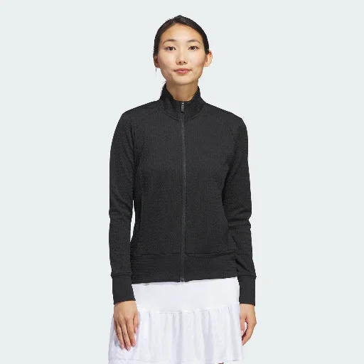 Adidas Women's Ultimate365 Textured Jacket (White) Deal