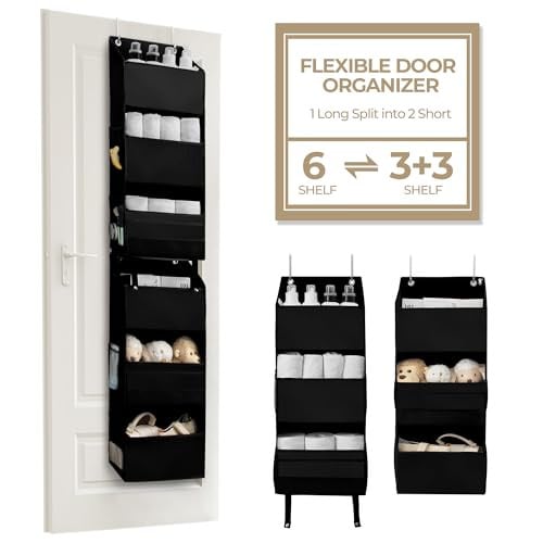GRANNY SAYS Detachable Over the Door Organizer 6-Shelf 8 Pockets Deal