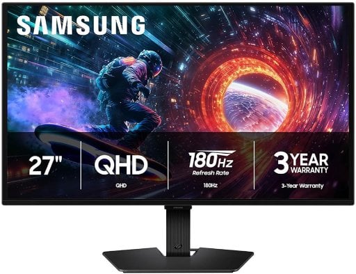 Samsung Odyssey OLED G5 G50SF 27" 2K QHD 180Hz Gaming Monitor
