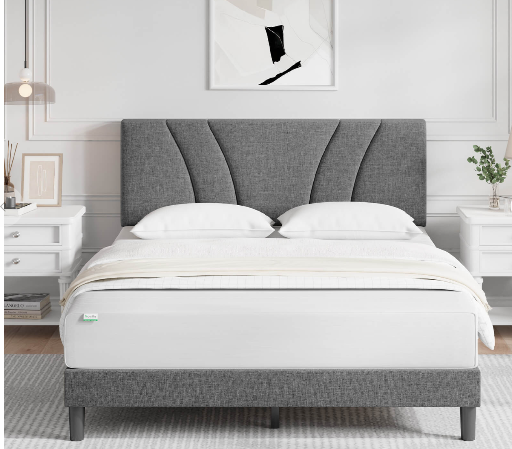 Classic Luxe Bed Frame with Adjustable Headboard Deal