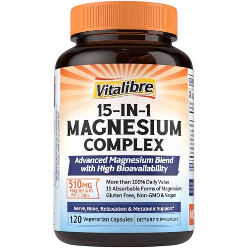 Vitalibre Magnesium Glycinate 180 Count Deal
