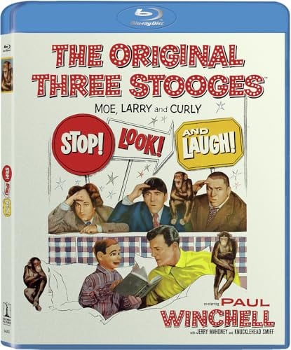 The Original Three Stooges: Stop! Look! And Laugh! Blu Ray Deal