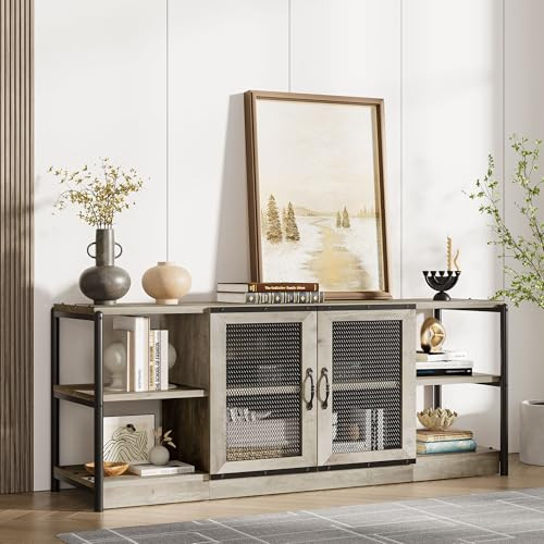 Farmhouse TV Stand for 65-75 inches TVs