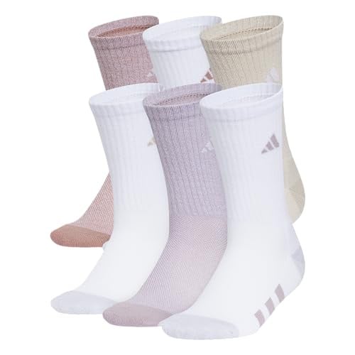 Adidas Kids Cushioned Crew Socks 6-Pack
