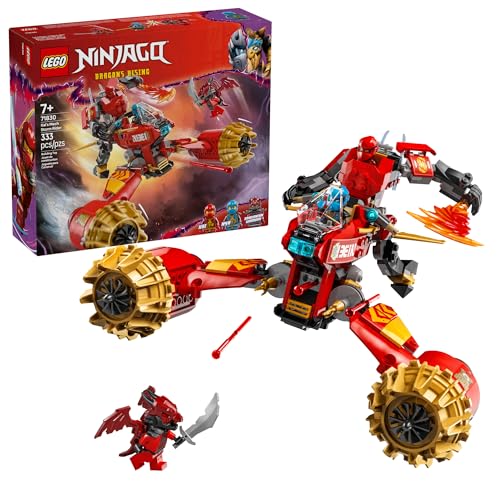 Lego Ninjago Kai's Mech Storm Rider Action Figure Building Toy 333-Piece Deal