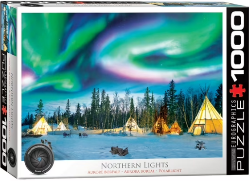 Eurographics Northern Lights Yellowknife Puzzle 1000-Piece