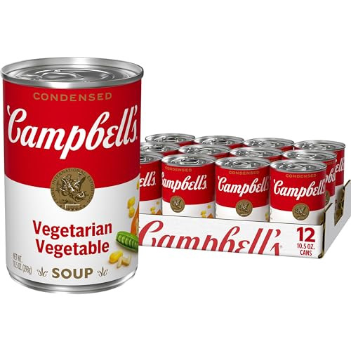 12-Pack 10.5-Oz Campbell's Condensed Vegetarian Vegetable Soup