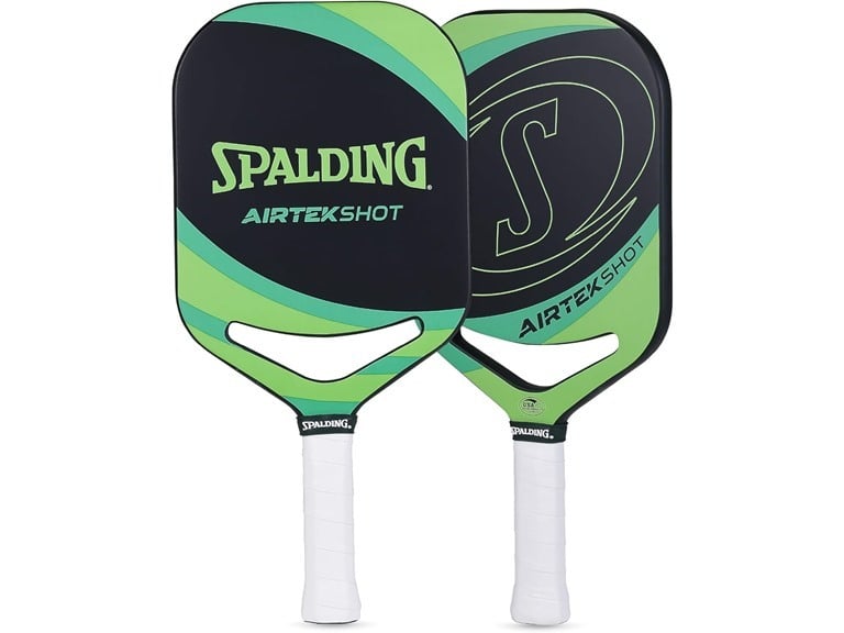 Spalding Airtek Shot 19mm Carbon Fiber Pickleball Paddle Deal