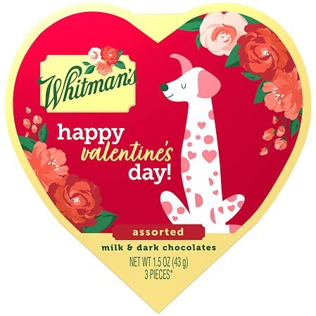 Russell Stover or Whitman Heart Shaped Boxed Candy