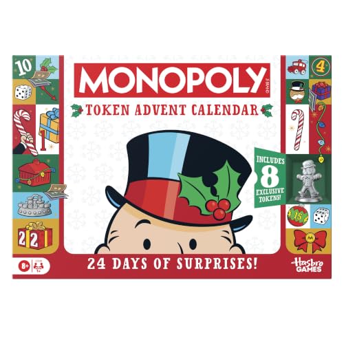 Monopoly Token Advent Calendar 24 Day Countdown Deal