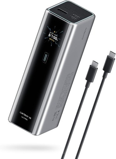 20000mAh 140W Cuktech 3-Port Power Bank w/ 240W USB-C Cable