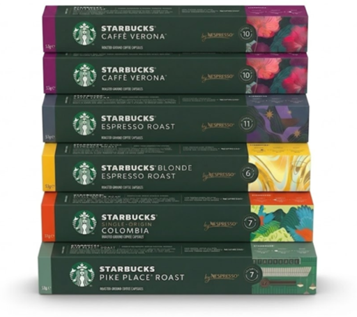 Starbucks by Nespresso Variety Pack 60-Count Deal
