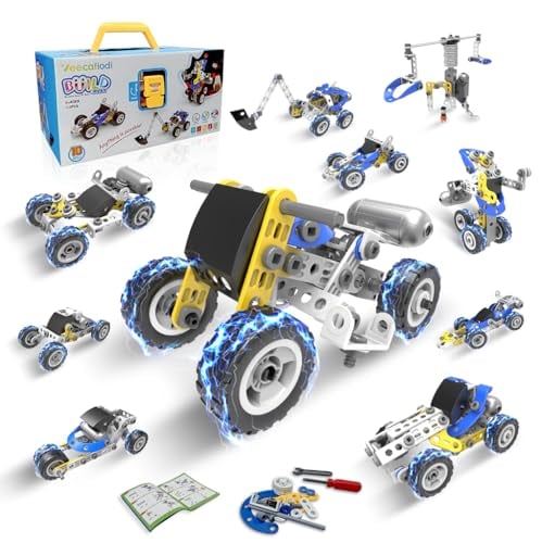 STEM Engineering Construction Kit with Electric Motor