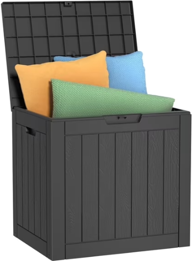 EASY UP 30 Gallon Lockable Outdoor Resin Deck Box Deal