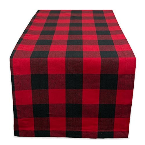 DII Buffalo Check Plaid Tablecloth