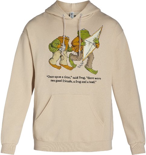 Frog and Toad Kite Pullover Hoodie Sweatshirt
