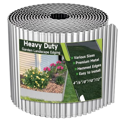 Corrugated Garden Edging 6"x20Ft Galvanized Steel Deal