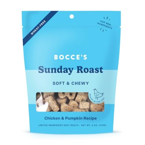 Bocce’s Bakery Sunday Roast Soft & Chewy Dog Treats with Chicken & Pumpkin Deal